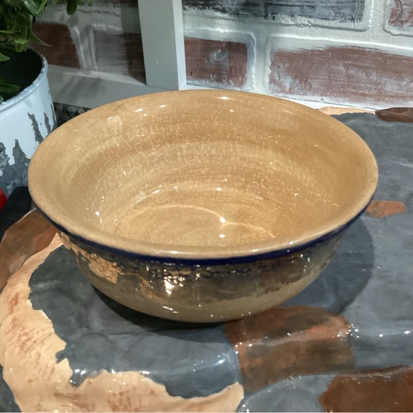 Vintage - 22-K GOLD Etching - Ceramic Crafted - Oven Proof - Rustic - Rare - Picture 2 of 13